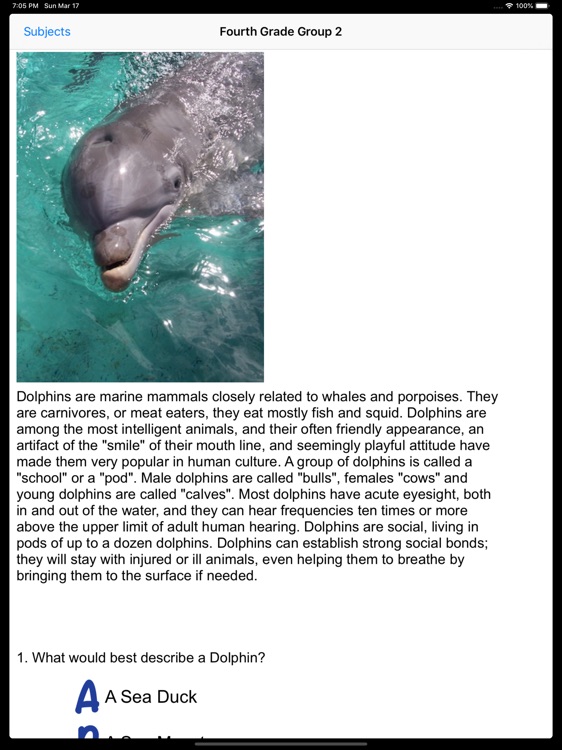 3rd - 4th Reading Comp screenshot-7