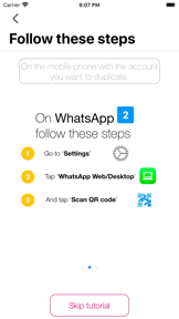 Multi Messaging for WhatsApp screenshot