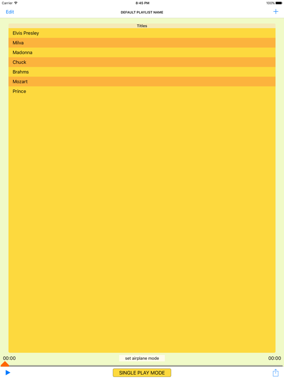 Screenshot #6 pour Single Song Player