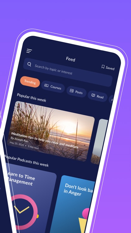 connectedminds: Wellbeing App