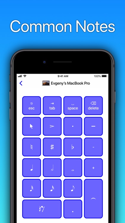 Sibelius KeyPad for Mac