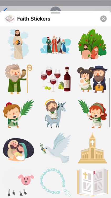 Faith Stickers for iMessage
