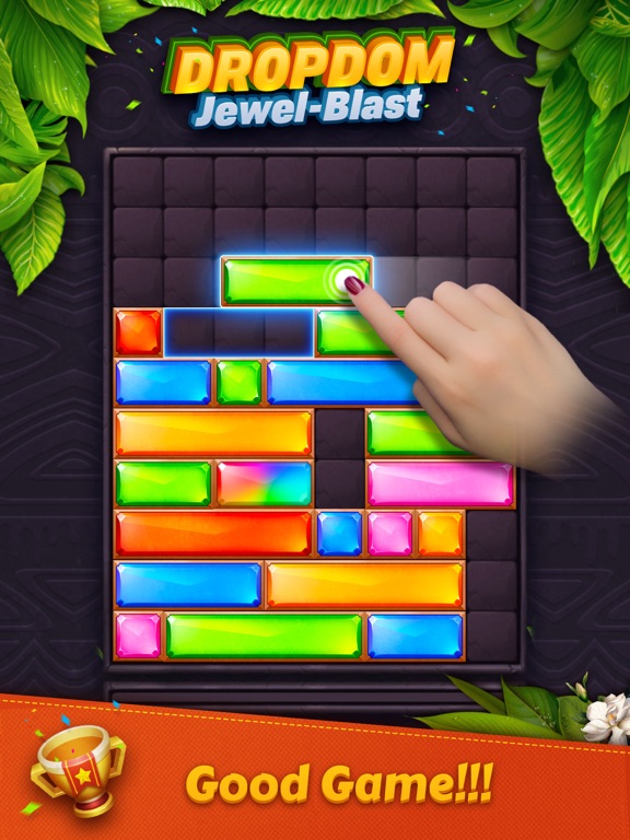 Dropdom™ Puzzle Block Jewel на iPad