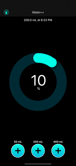 ‎Water++ Water Balance Tracker Screenshot