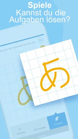 Screenshot von Alphabet Schreiben Lernen auf dem iPhone 5