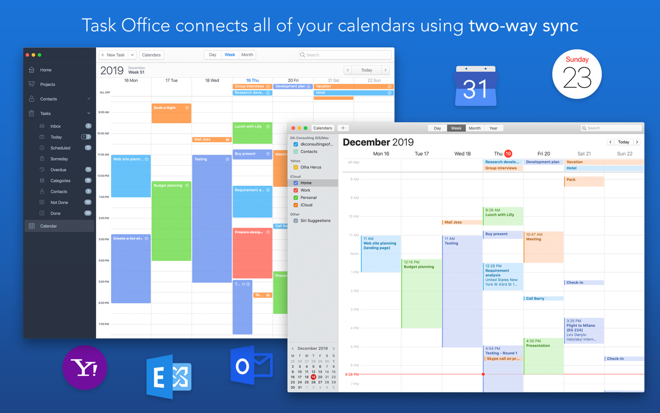 Task office. Календарь Mac os. Лидер таск скрины. Task Calendar app.