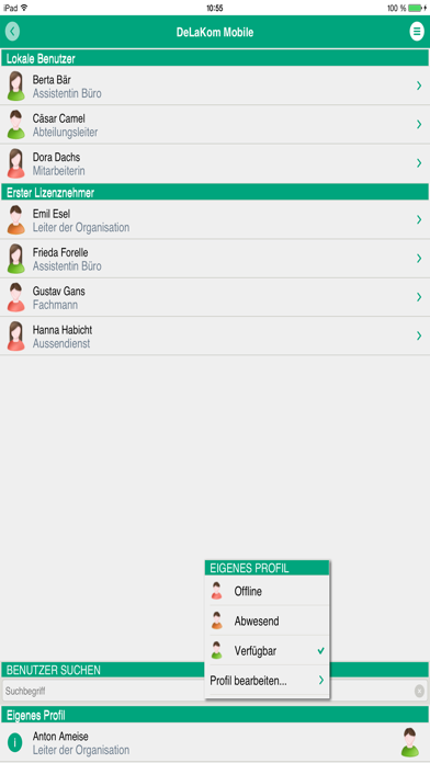 Screenshot #3 pour DeLaKom Mobile