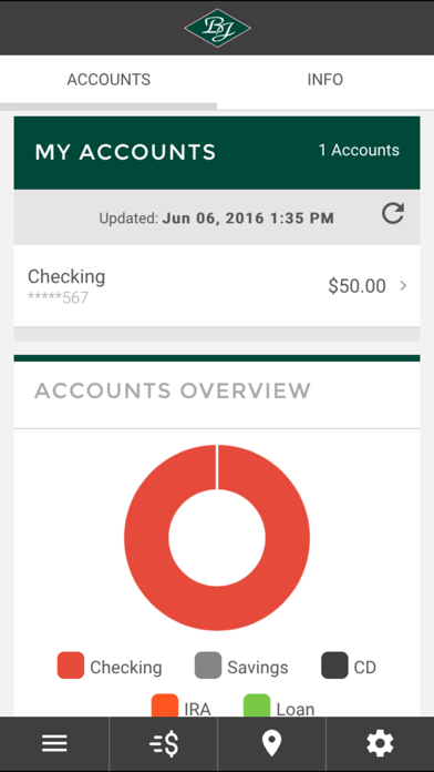 Bank of Jamestown Screenshot