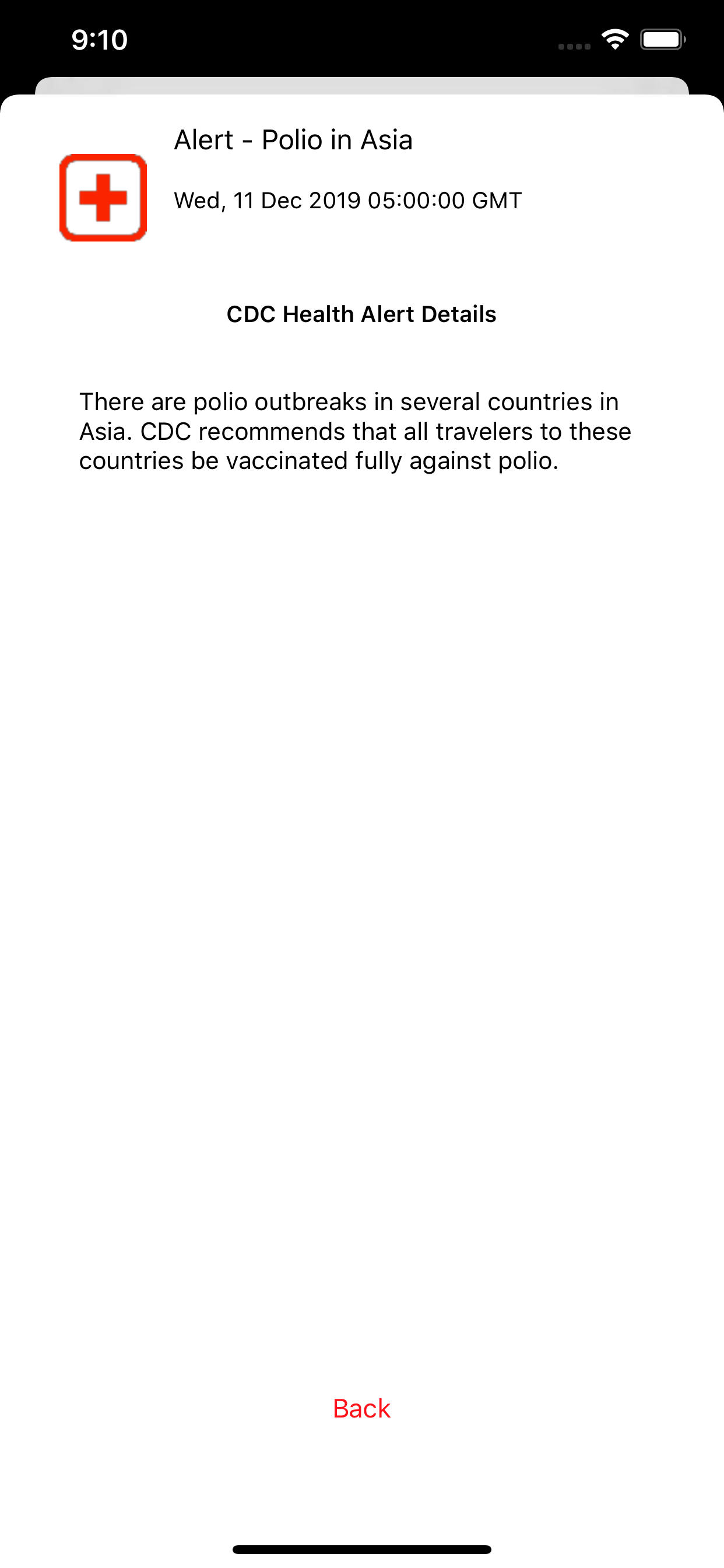 TravelGard - Travel Warnings screenshot 4