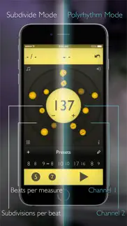 tempo advance - metronome iphone screenshot 2