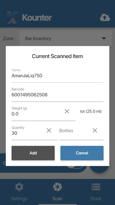 Screenshot #3 pour Kounter Inventory Solution