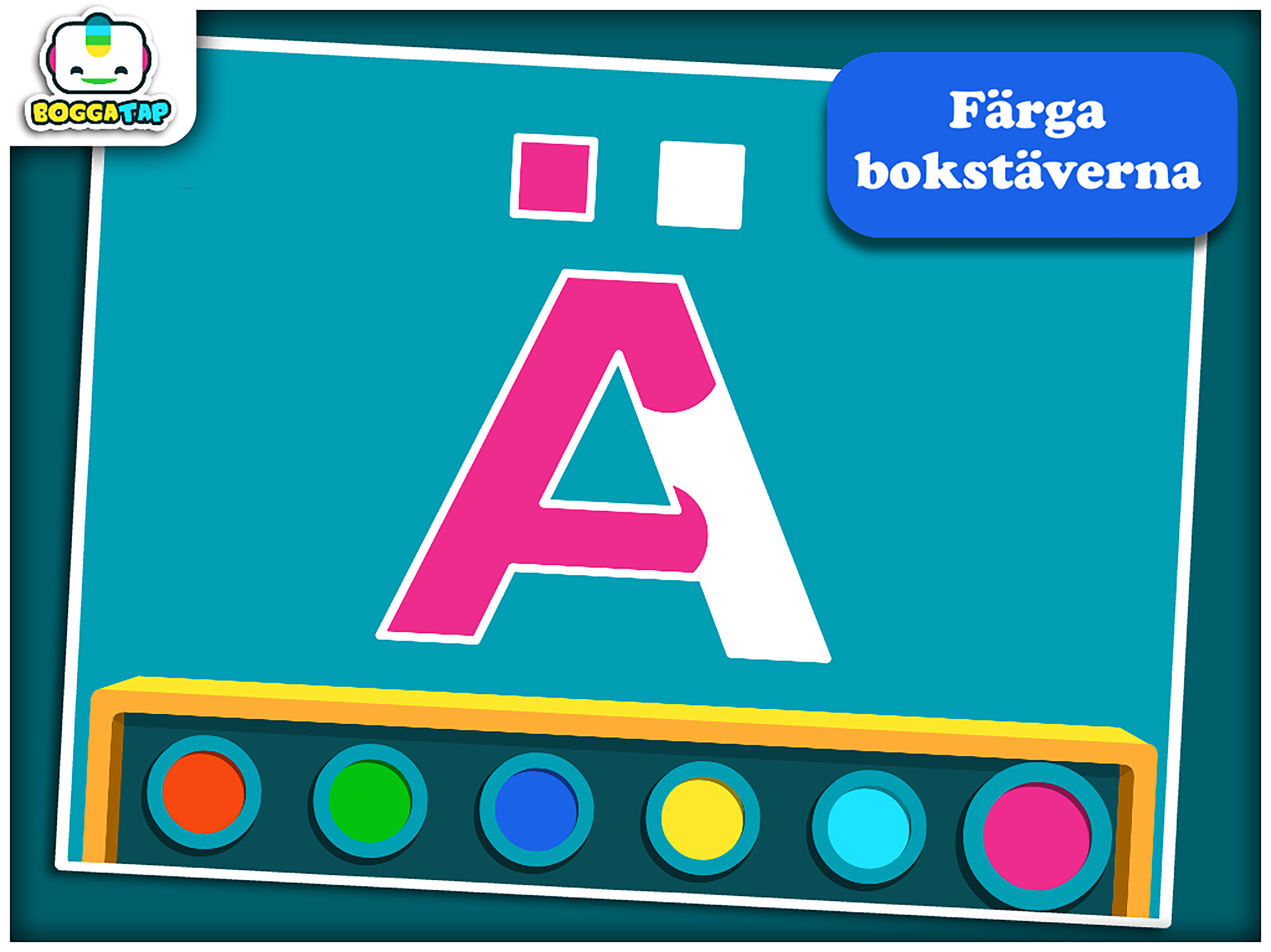 Bogga Alfabet SVENSKA