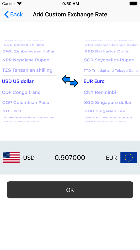 #3. Exchange rate calculation ! (iOS) 由: 玺鑫 王