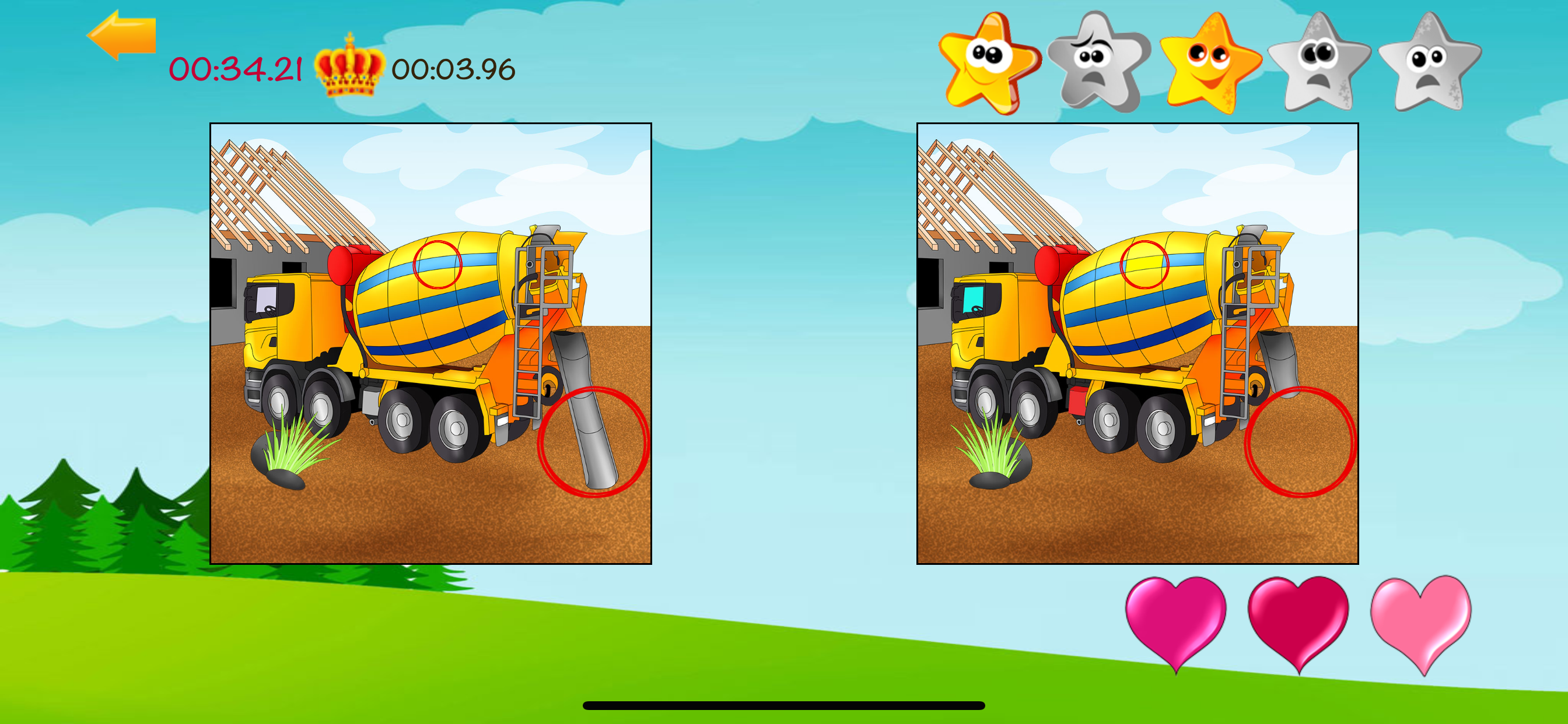 Find difference game for kids