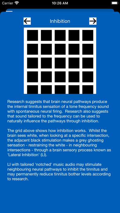 My Practical Tinnitus iPhone screenshot 5 - Medical app