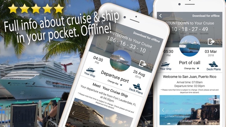 Cruise Itinerary App. CruiseBe screenshot-6