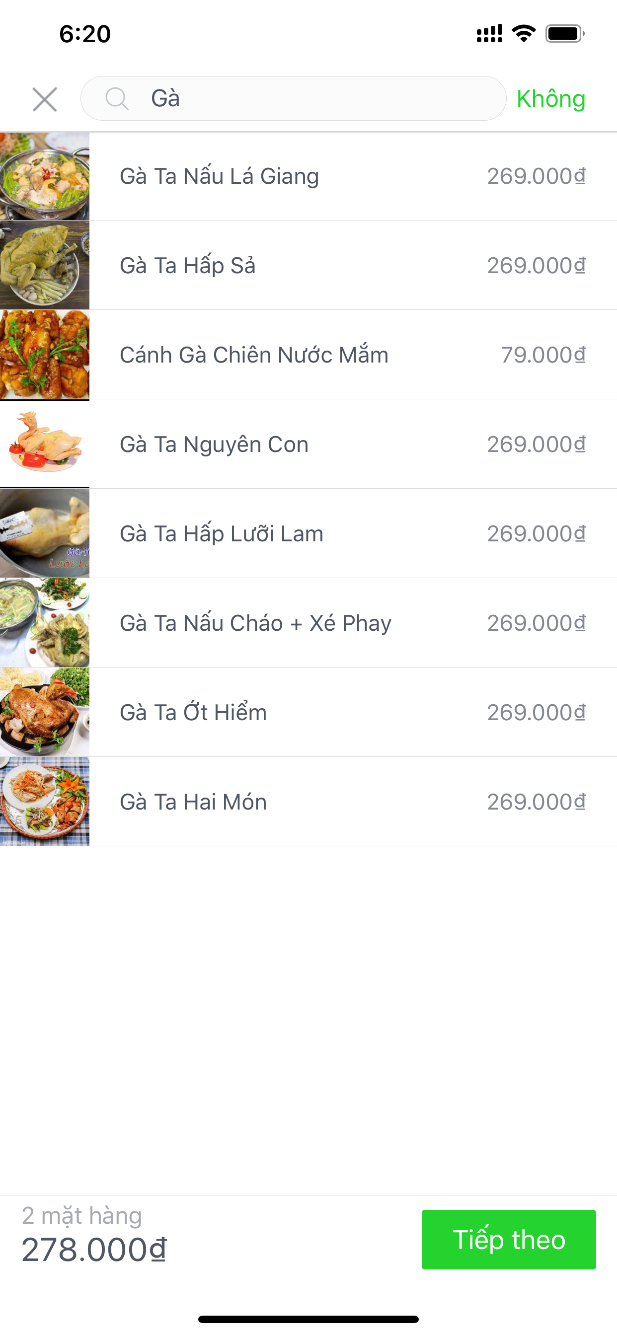 Ocha Nhân Viên