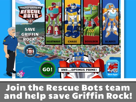 Transformers Rescue Bots: iPad app afbeelding 1
