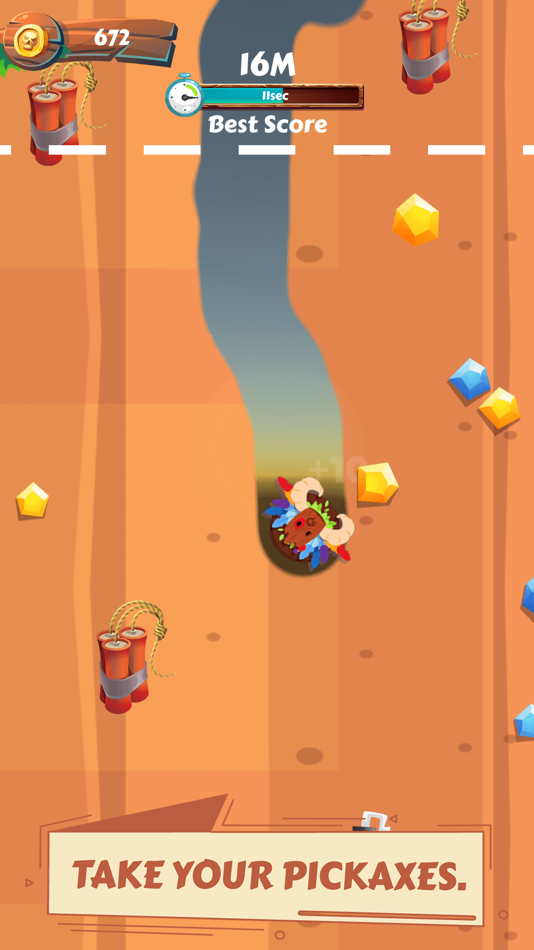 #2. Idle Dig: Fun Tap Tycoon Game (iOS) 由: Aljosa Pavsic