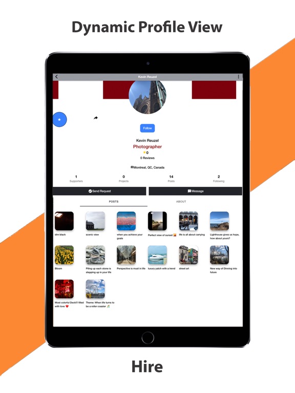 Doskai iPad screenshot 4 - Social Networking app