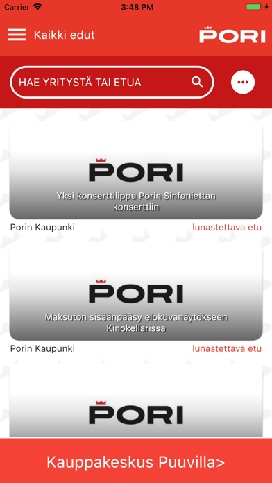 Muuttovoitto Screenshot