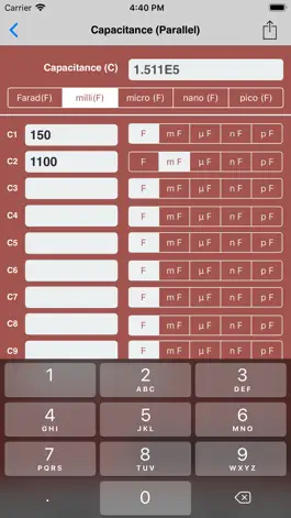 Game screenshot Electrical Parallel Calculator hack
