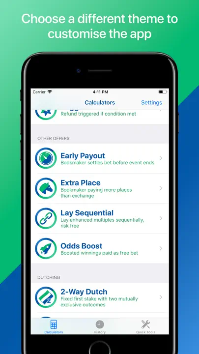 Matched Betting Calculators iPhone-skjermbilde 6