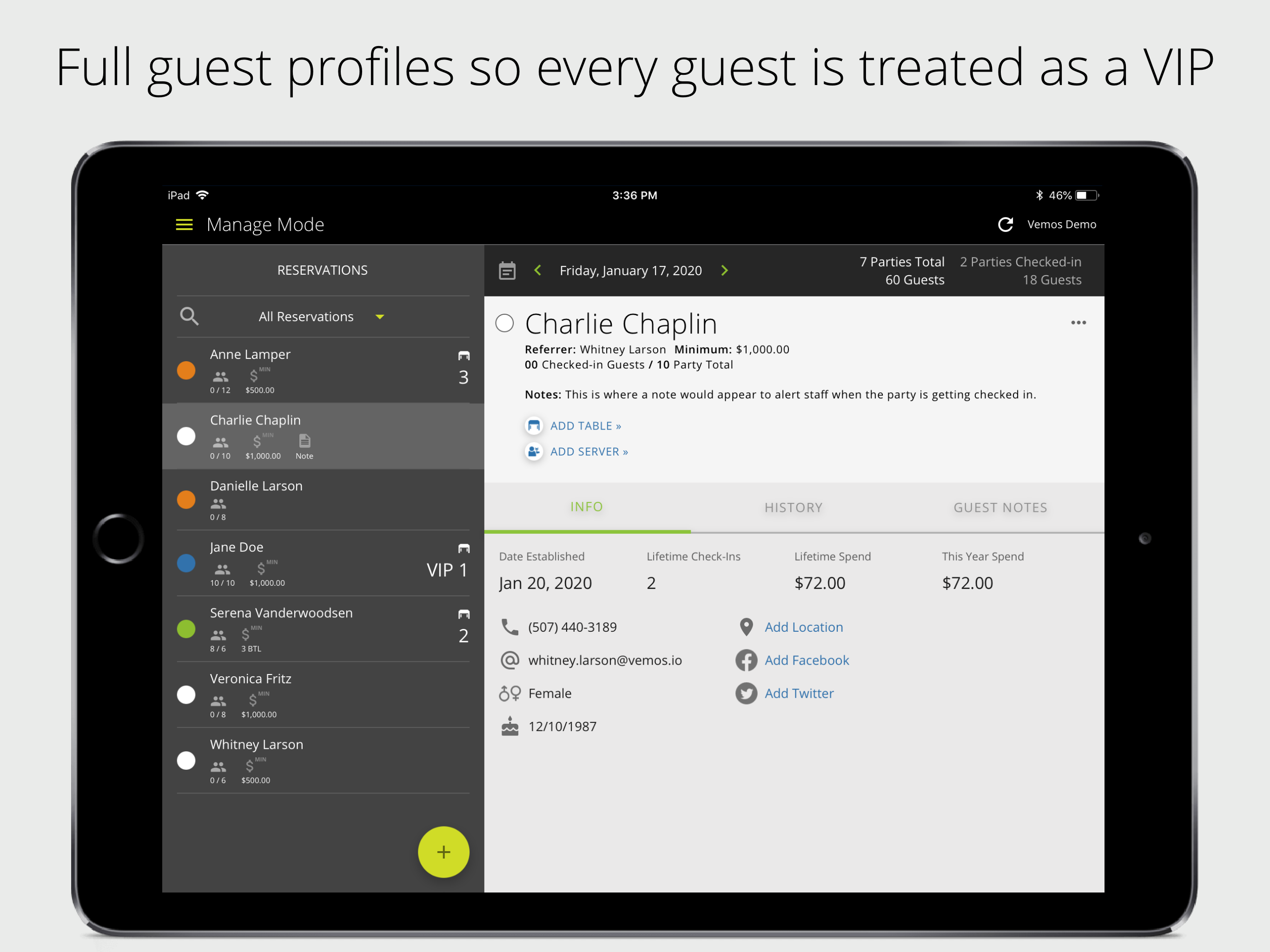 Vemos - Venue Management