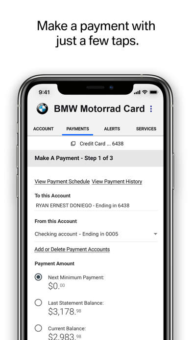 Motorrad Card Screenshot