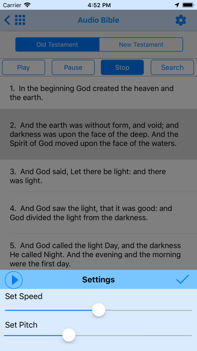Holy Bible RSV Offline Screenshot