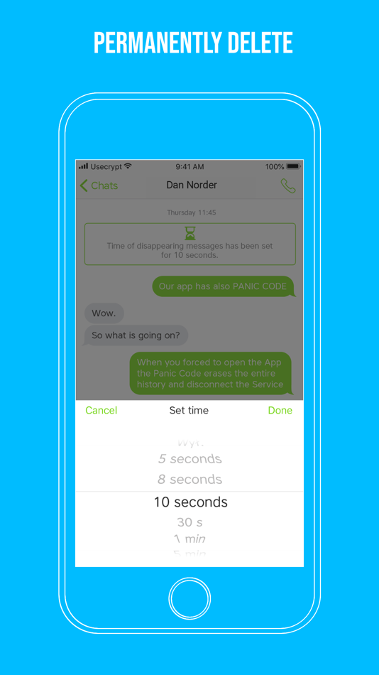 #2. UseCrypt Messenger (iOS) Podle: Usecrypt Polska sp. z o. o.