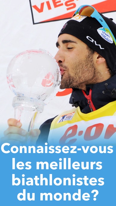 Screenshot #1 pour Biathlon - Devinez l'athlète!