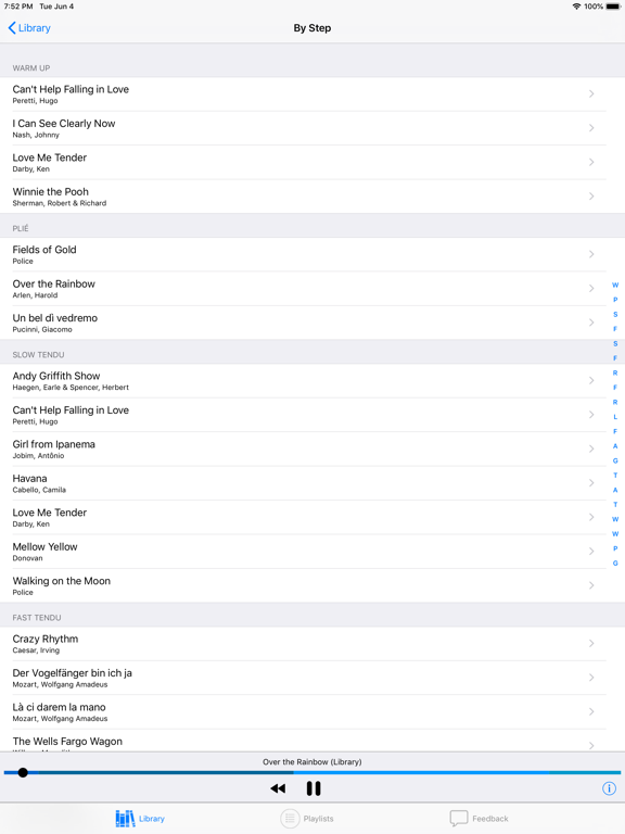 BalletBox iPad screenshot 1 - Music app