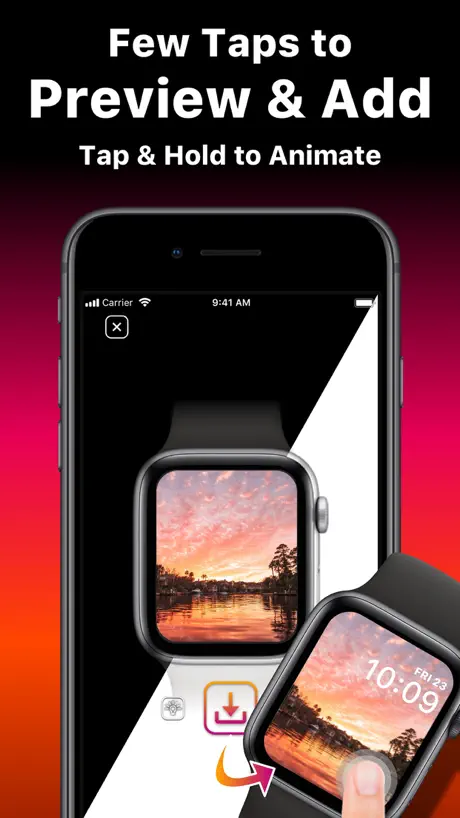 Live Watch Faces Gallery App