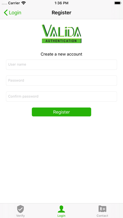 App screenshot