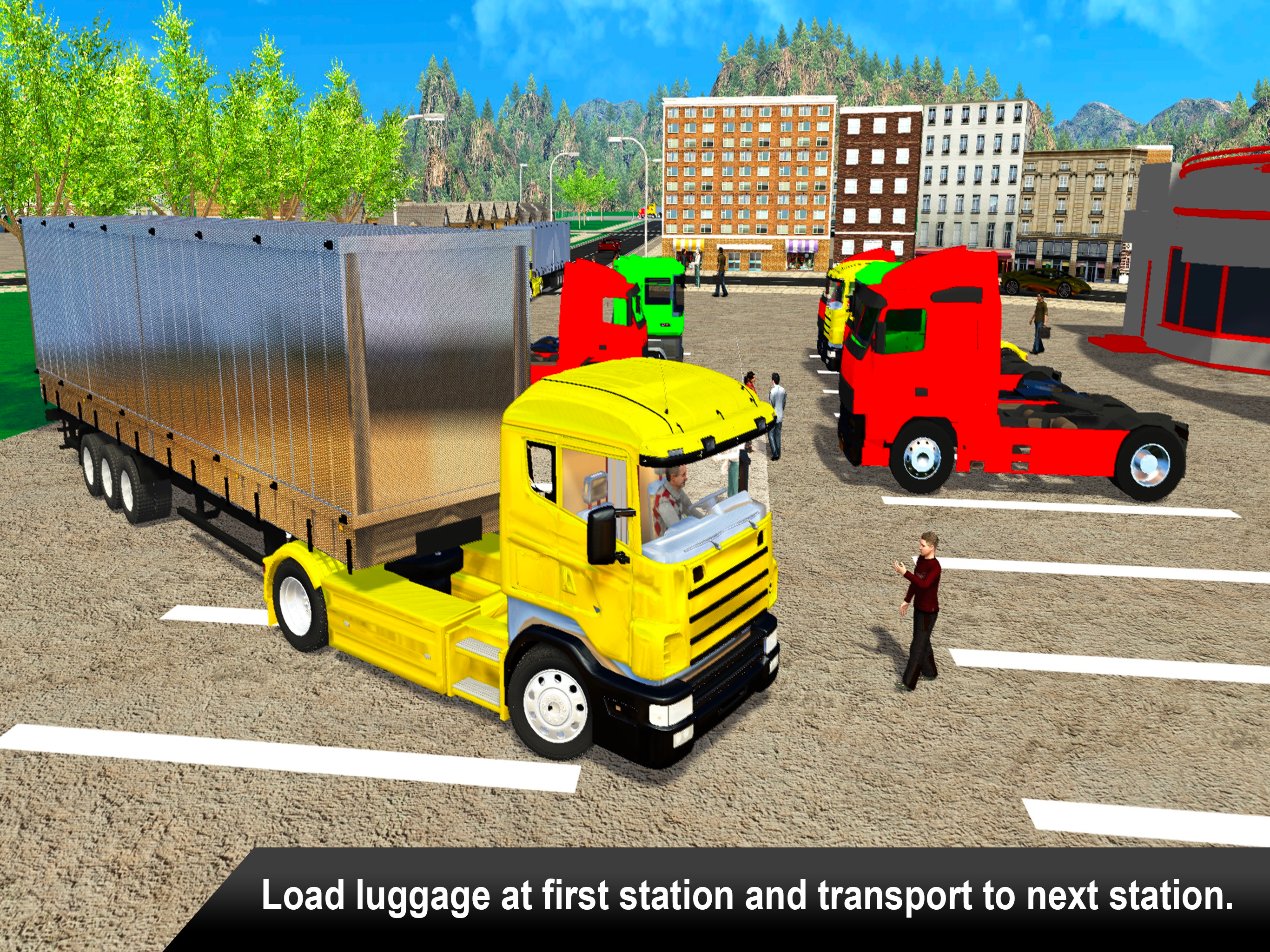Euro Truck Driving Games screenshot 7