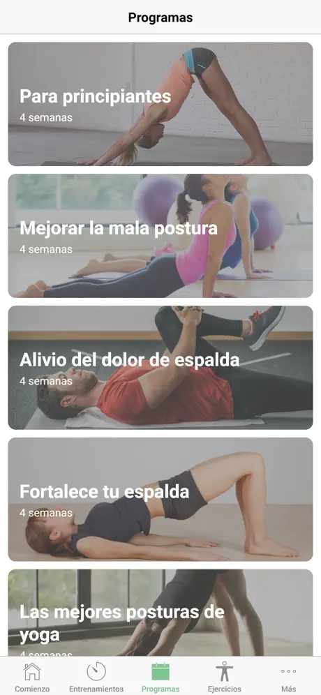 Mejorar la postura de espalda