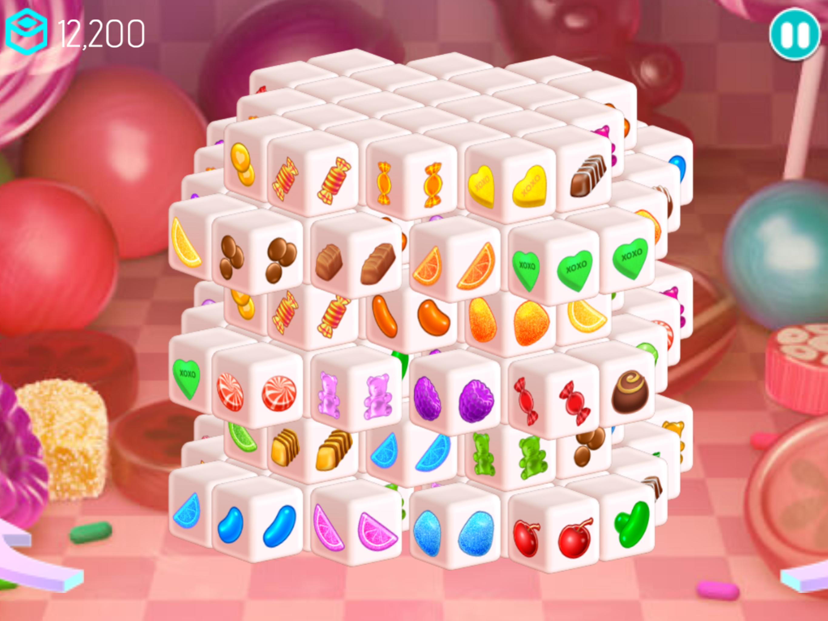 Candy Mahjong 3D - Match Quest