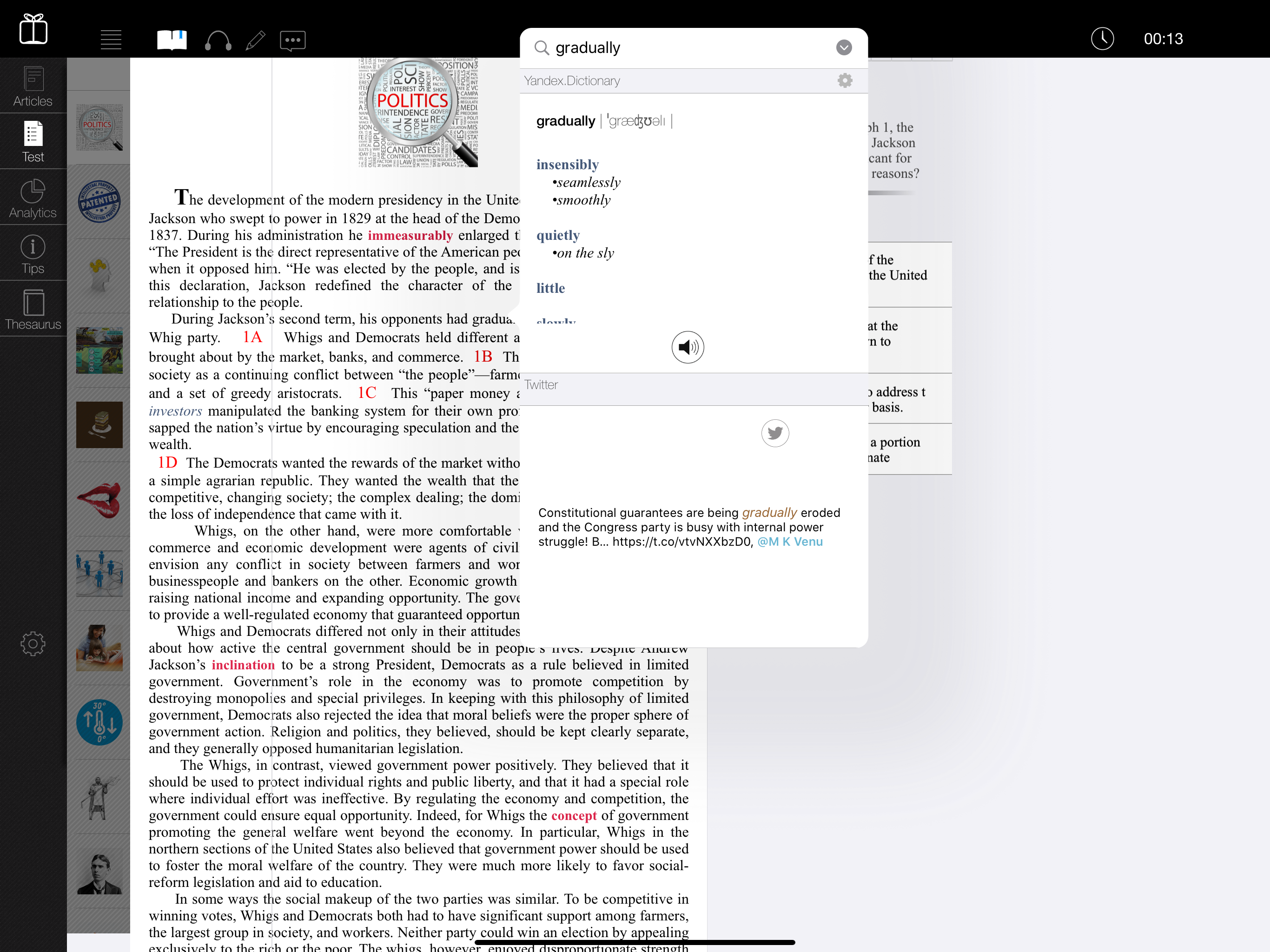 Reading Prep TOEFL®iBT Exam screenshot 6