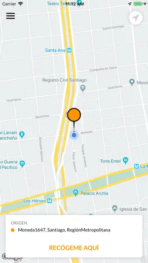 Radiotaxi Solución Chile screenshot 2