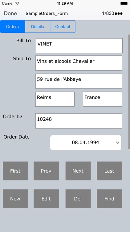 Cellica Database Anywhere