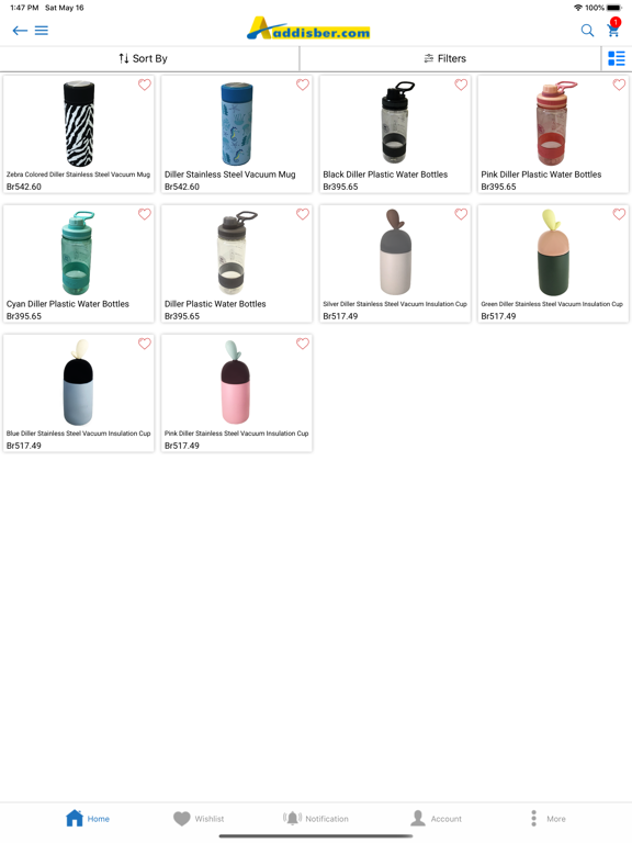 Addisber iPad screenshot 4 - Shopping app