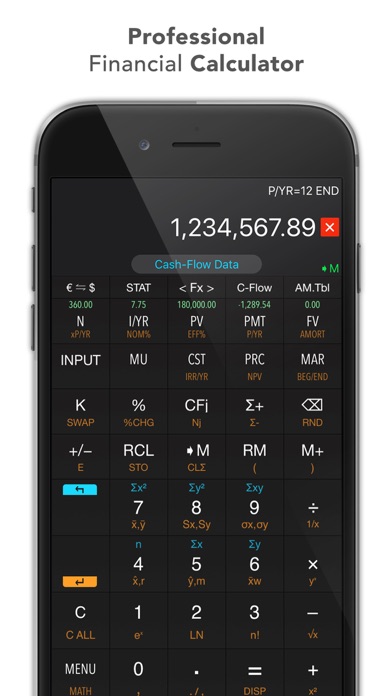 10bII Financial Calculator PRO Screenshot