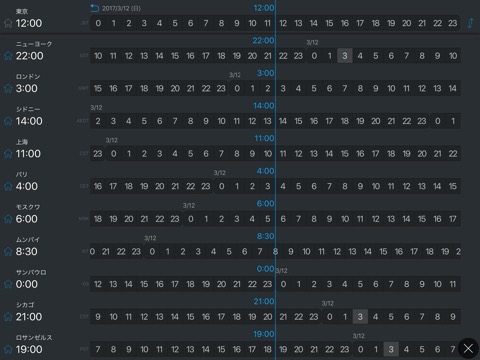 map:clock - 世界時計のおすすめ画像4