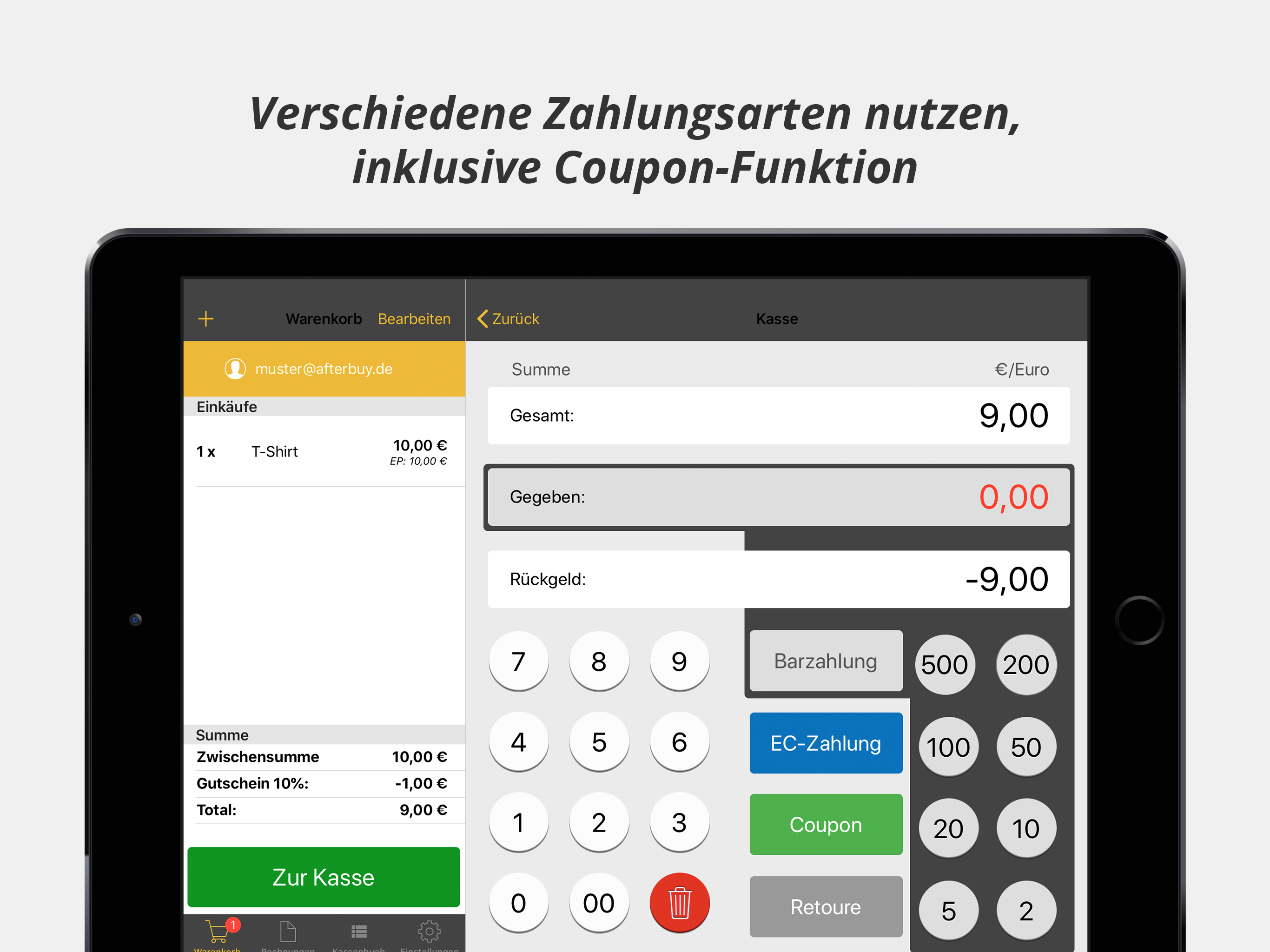 Afterbuy Kassensystem screenshot 4