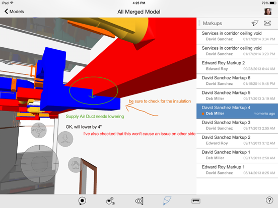 Autodesk® BIM 360 Glue iPad app afbeelding 5