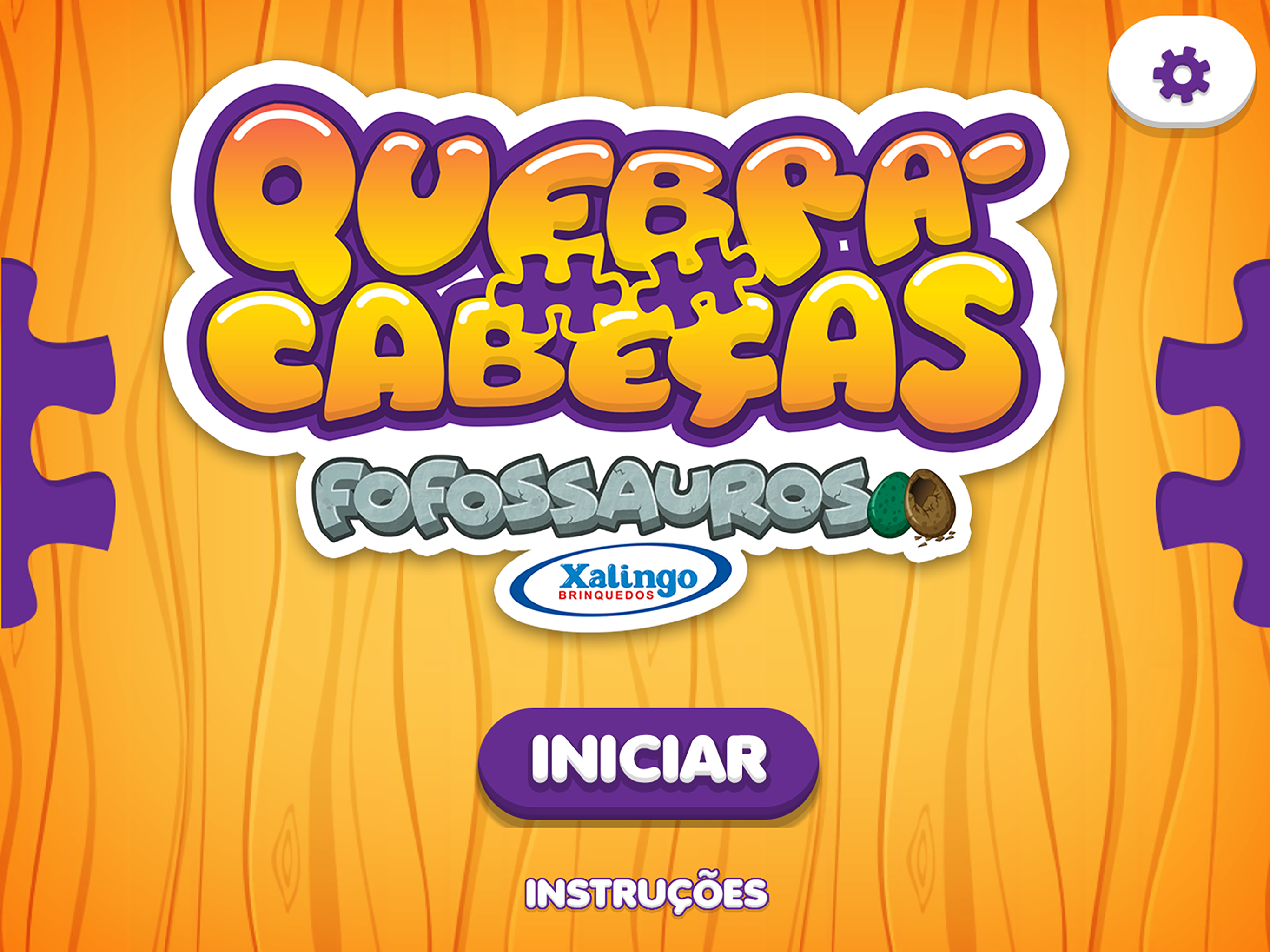 Quebra Cabeça Fofossauros