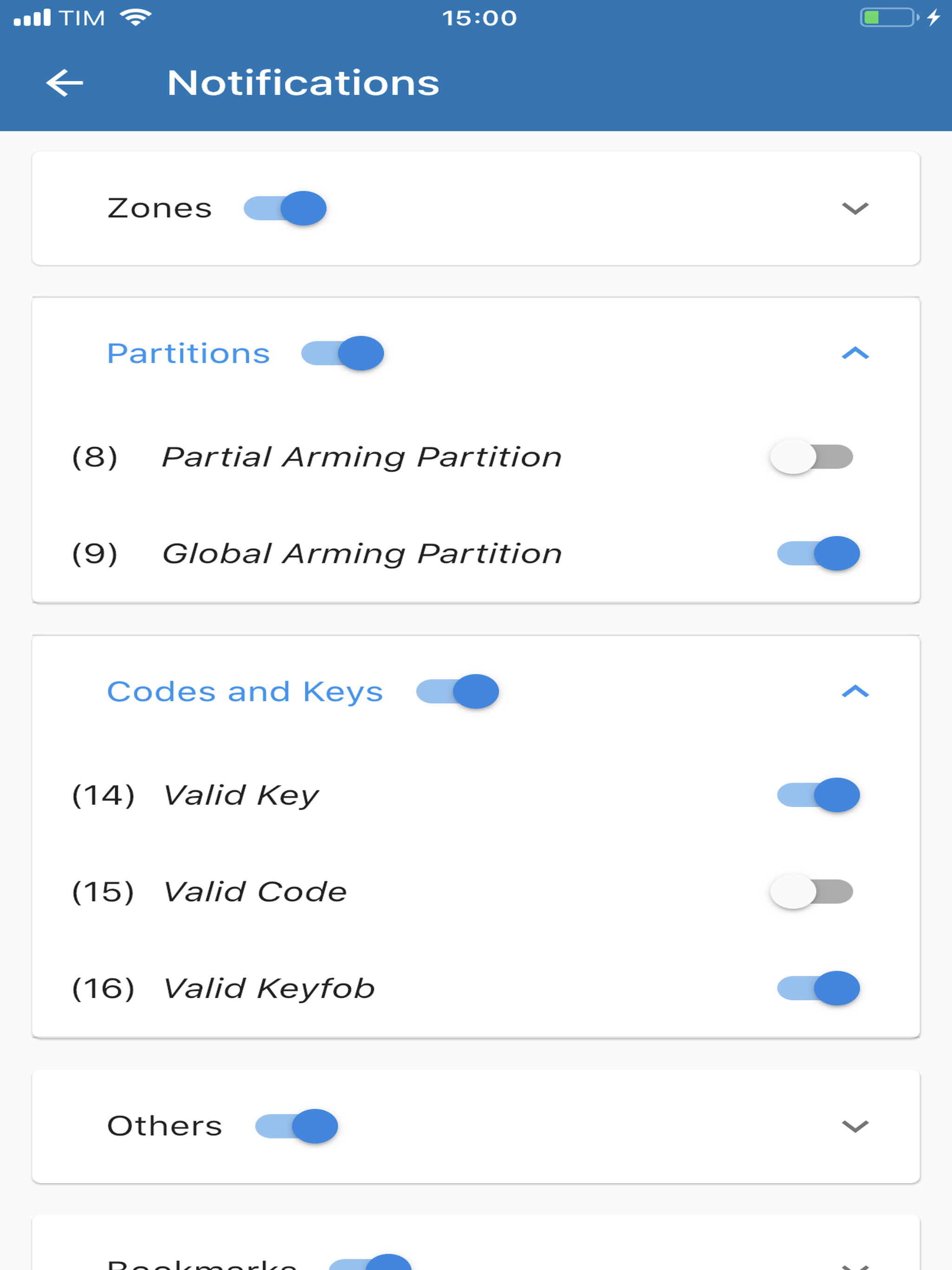 Bentel Security Absoluta PRO screenshot 15