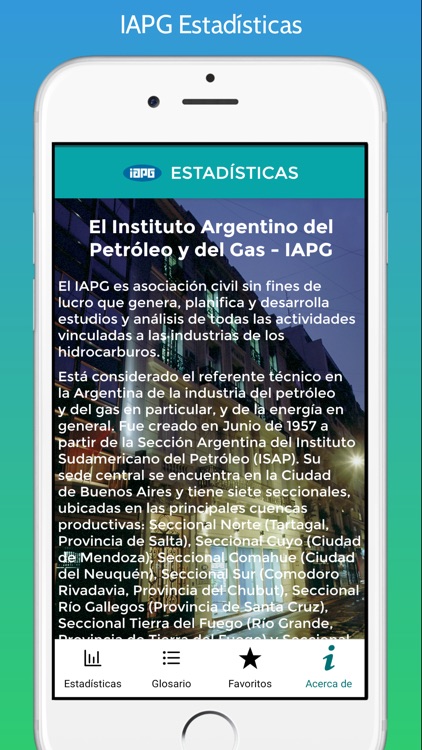 IAPG Estadísticas