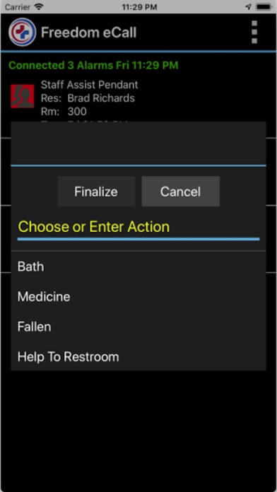 Freedom eCall screenshot 3